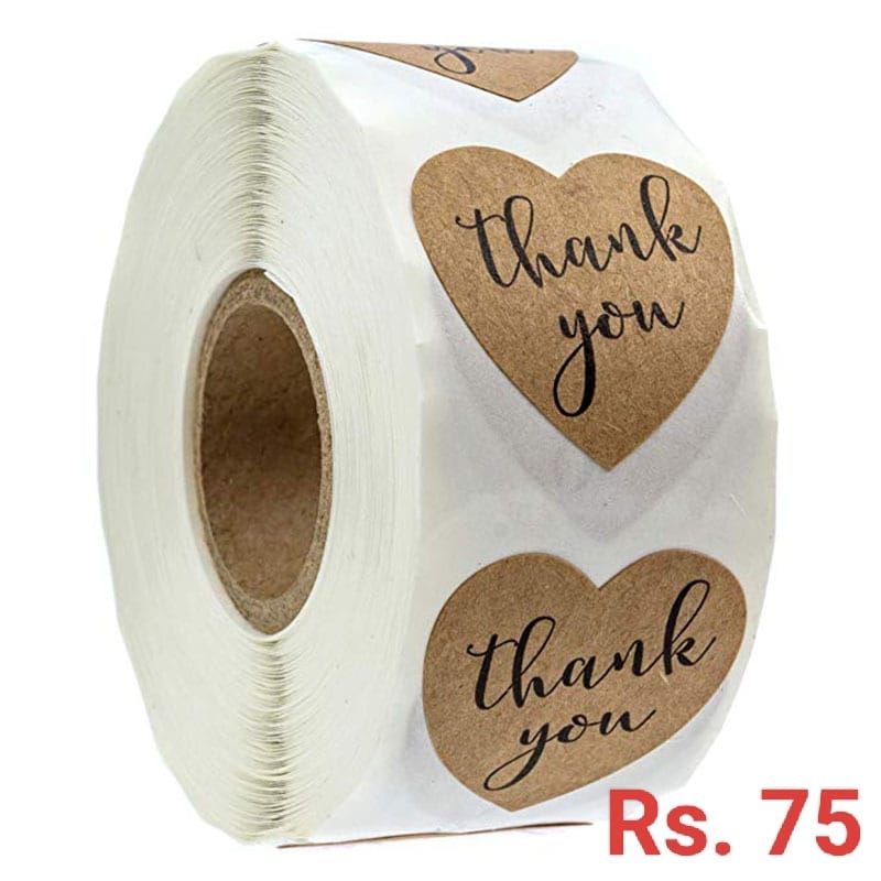 Stickers - Heart Shaped Thank You_0