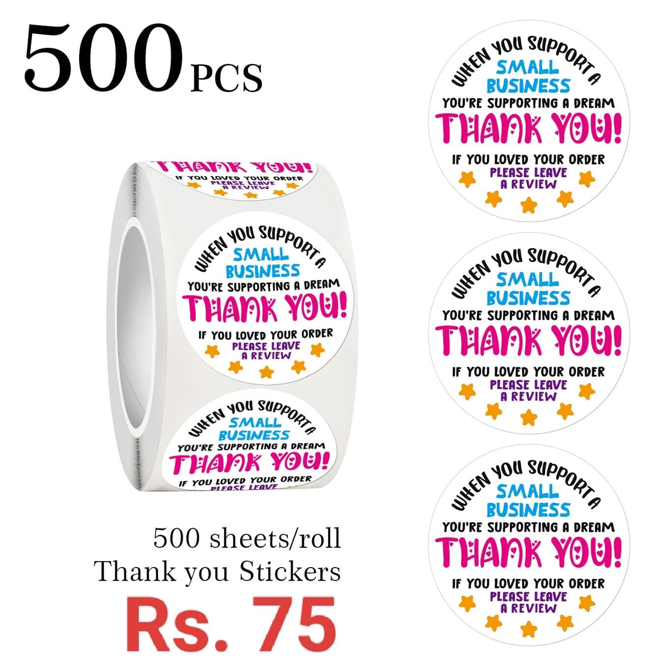 Stickers - Thank you/Review_0