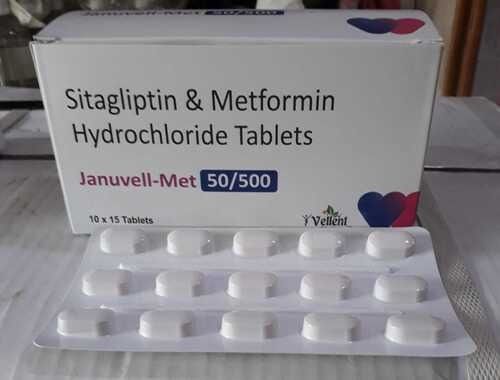 Sitagliptin + Metformin Hydrochloride Tablets 500 Mg Tablet_0