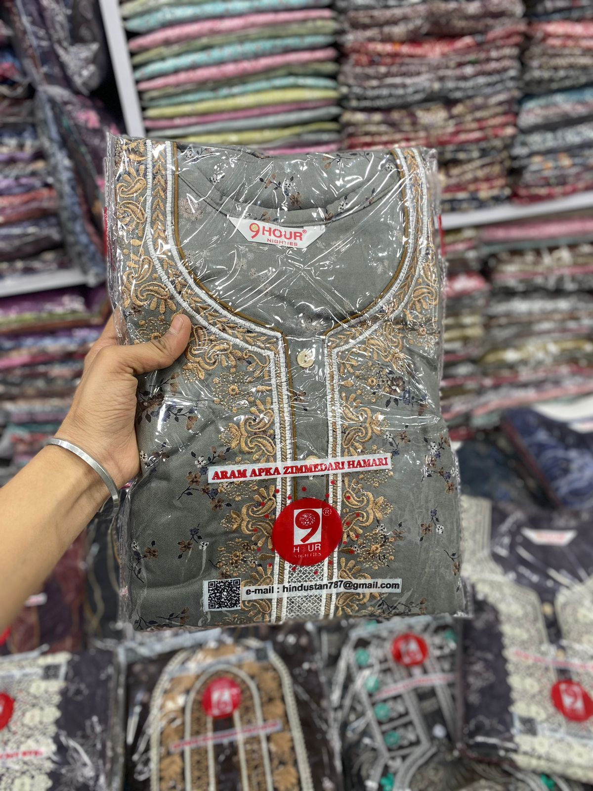 Cotton nighty 265 x 3=795 _0