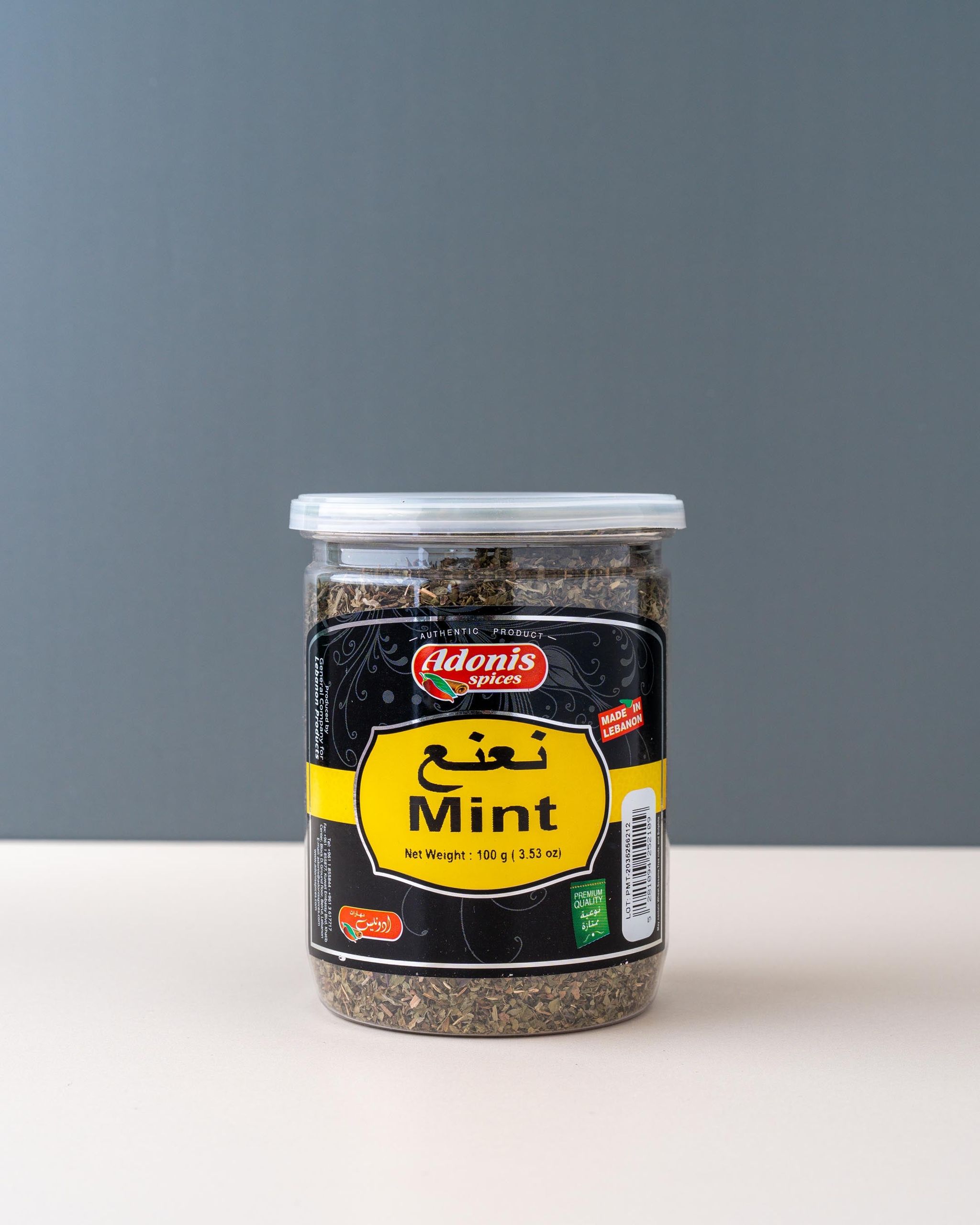 Adonis Dried Mint (100gm)_0