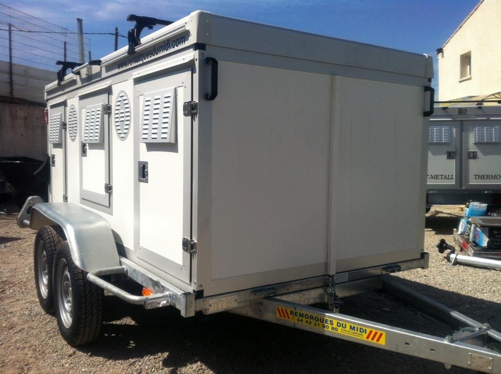 Remolque para perros WT Metall – 5 compartimentos (acabado Royal)_2