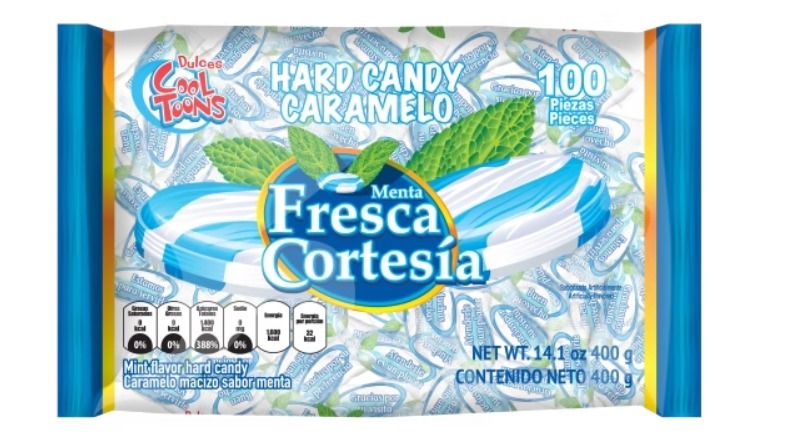 CARAMELO FRESCA CORTESIA MENTA COOL TOONS BSA C/100 PZS_0