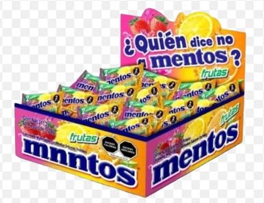 CARAMELO MENTOS BIPIEZA FRUTAS DISP C/40 PZS_0