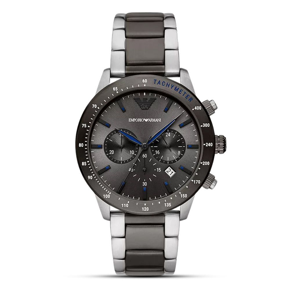 ARMANI FEDERICO QUARTZ GREY DIAL CHRONOGRAPH_0