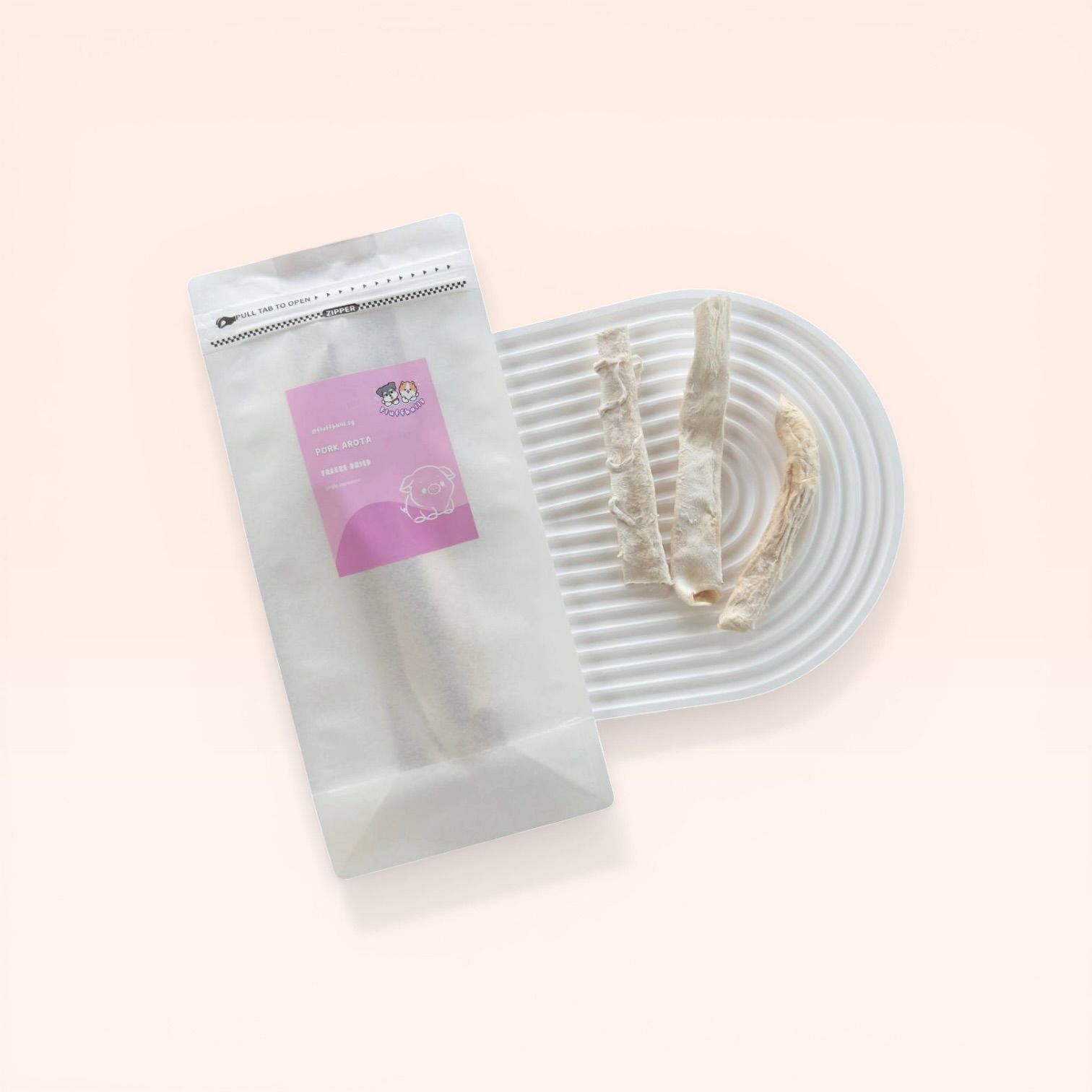 Freeze Dried Pork Aorta  _0