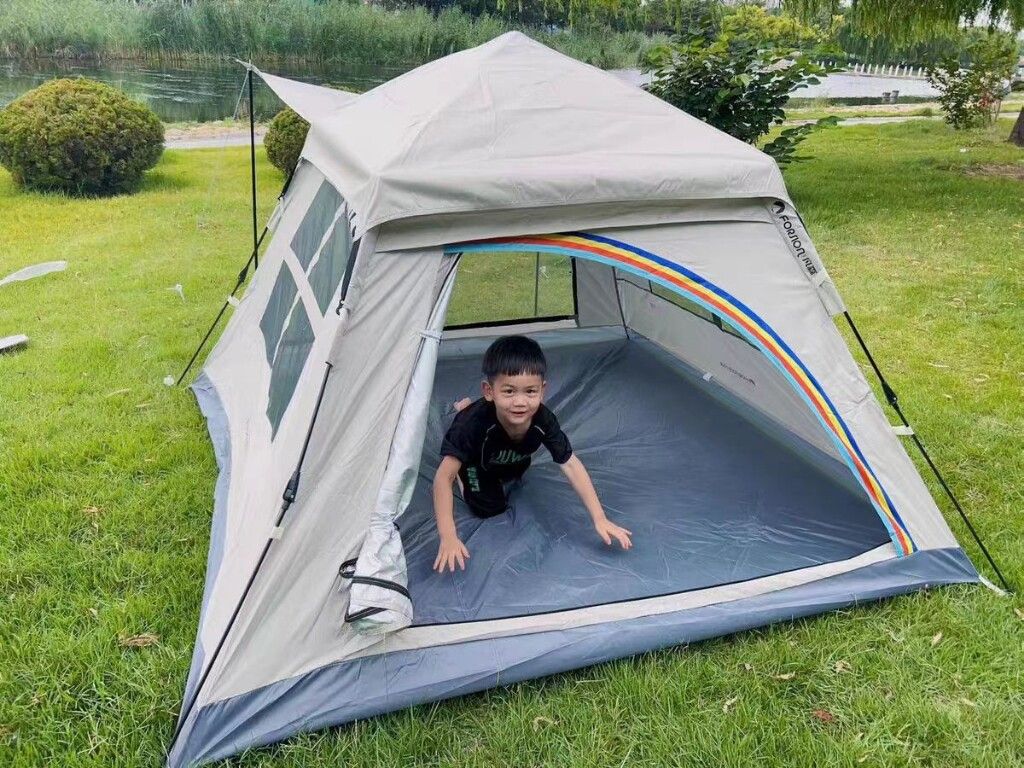 Tente automatique Arc en Ciel 🌈 + Tapis de Sol_1