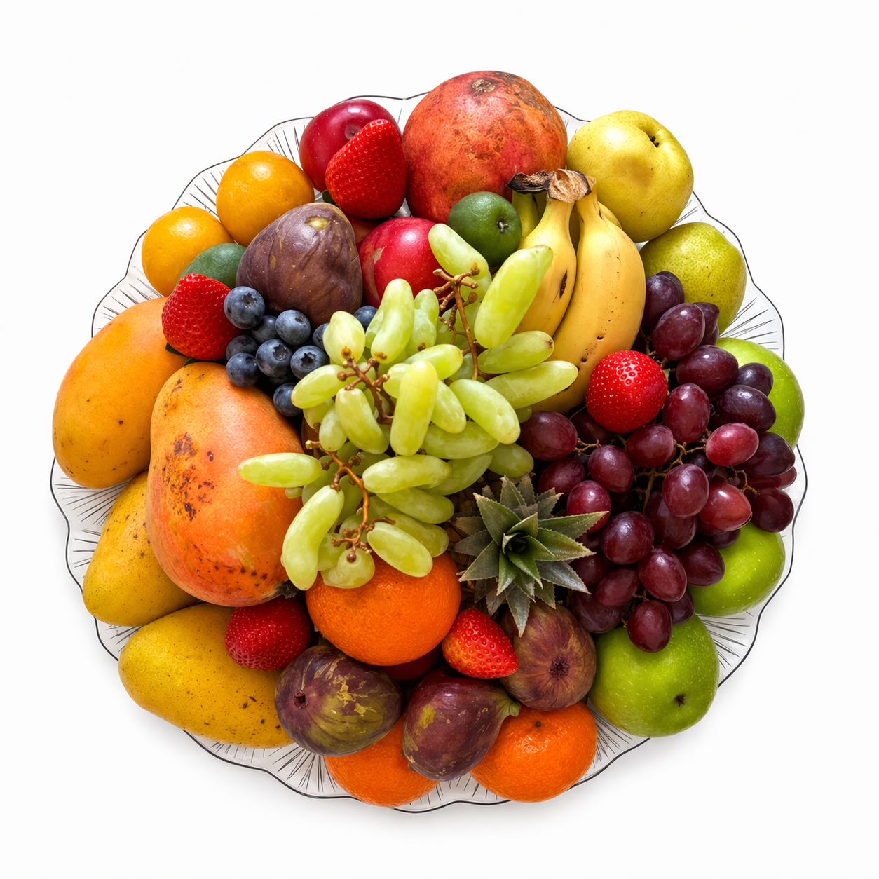 صحن فواكه / Fruit Platter_1
