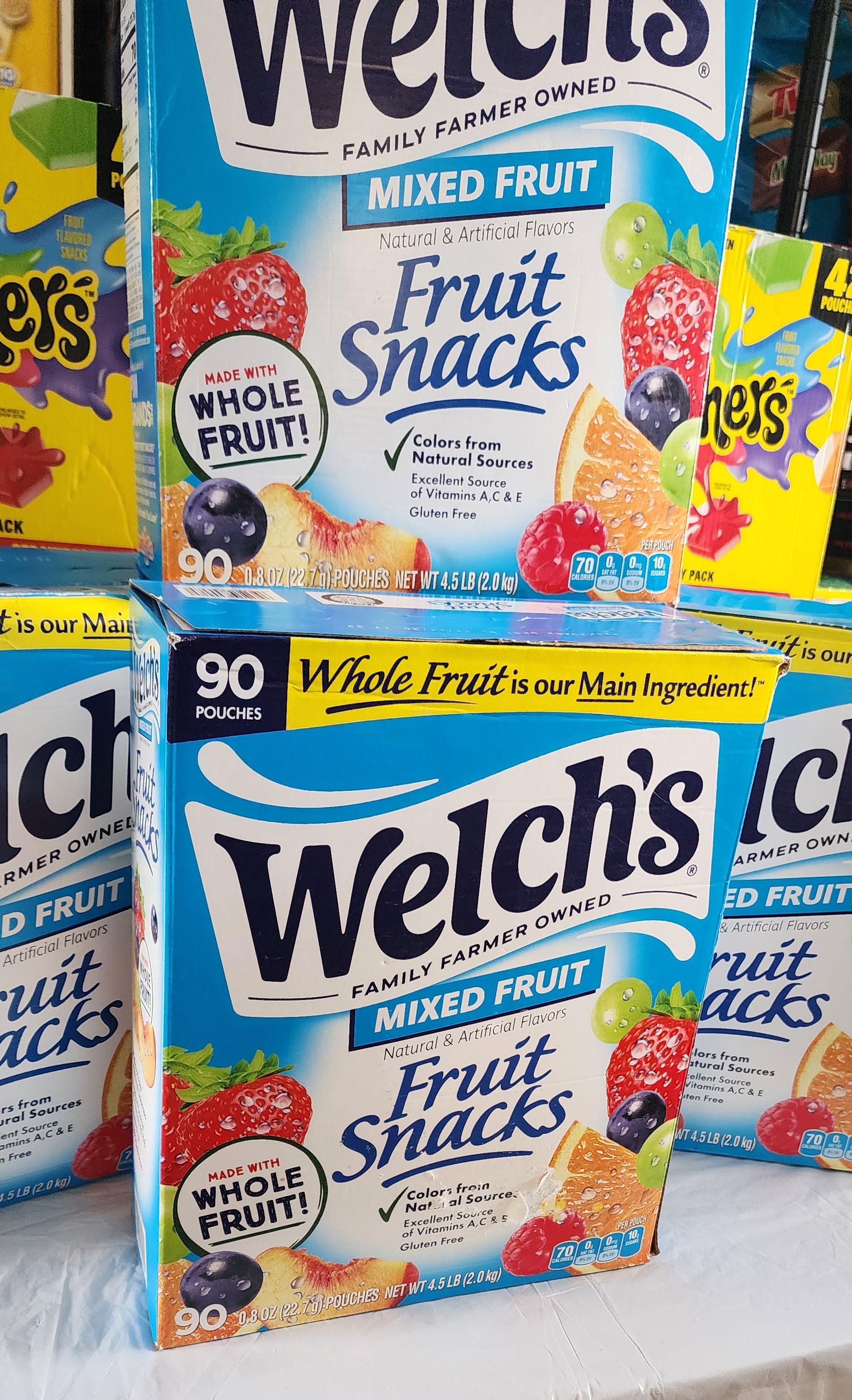 Welch's Mixed Fruit Fruit Snack, 0.8 oz, 90 pk._0