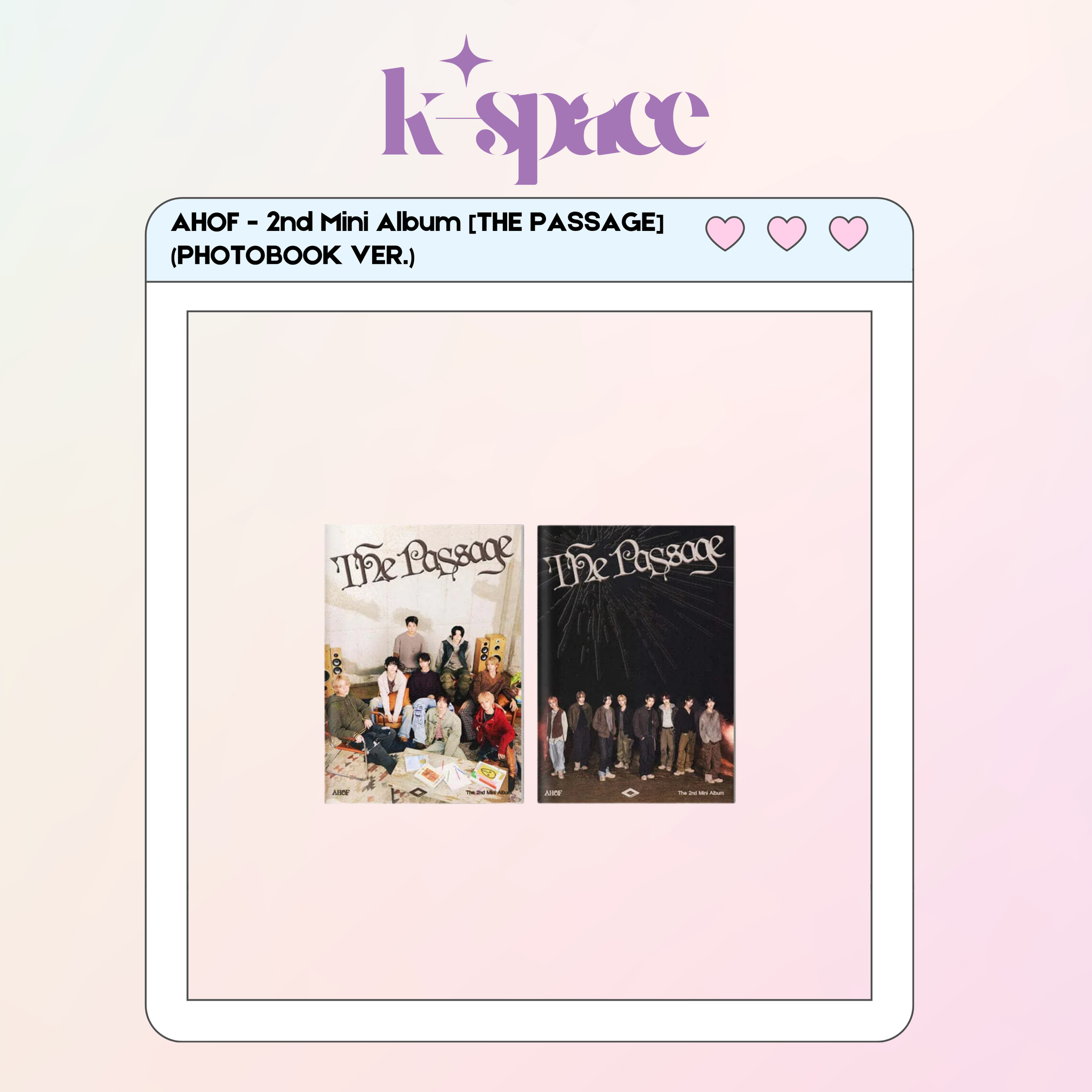 AHOF - 2nd Mini Album [THE PASSAGE] (PHOTOBOOK VER.)_0