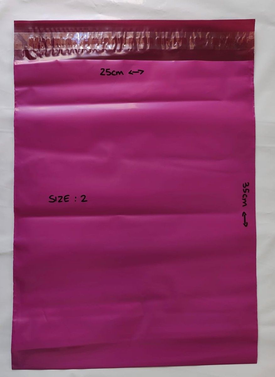 Polymailers Size 2 : 25cm x 35cm (Burgundy) _0