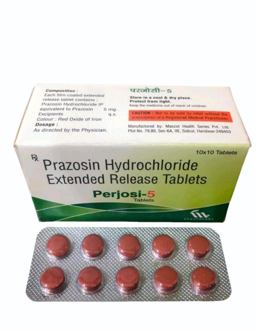 Prazosin Sustained Release Tablet 5 Mg Tablet_0