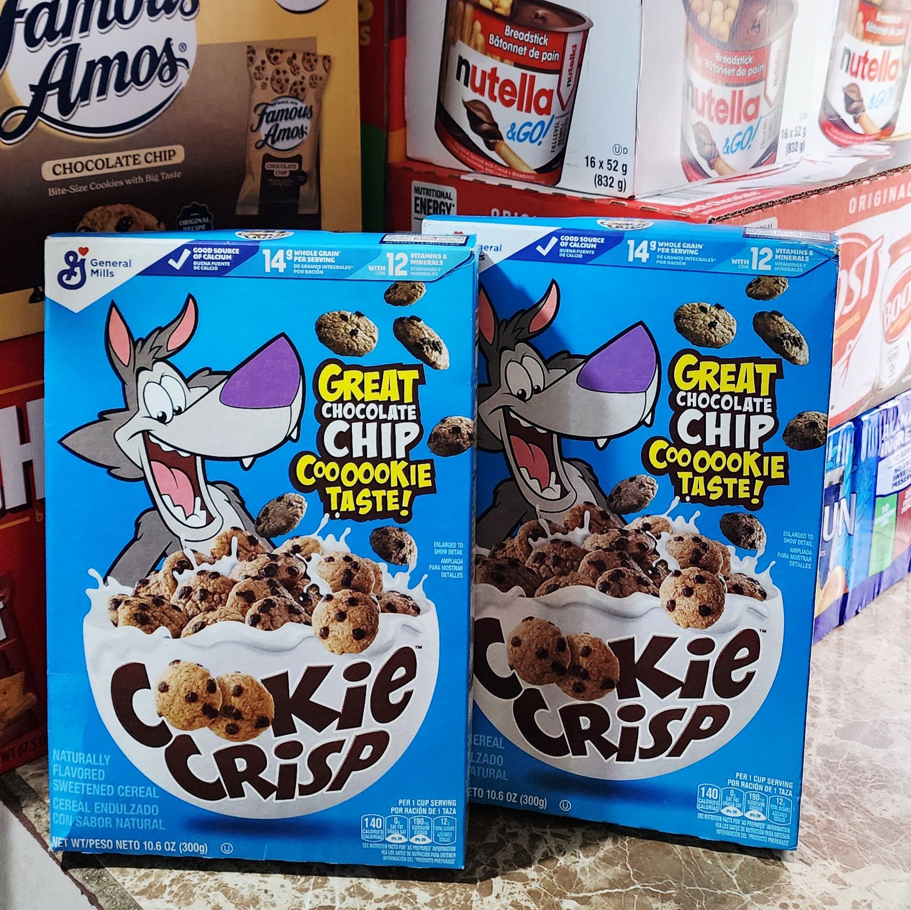 General Mill cookies crisp cereal _0