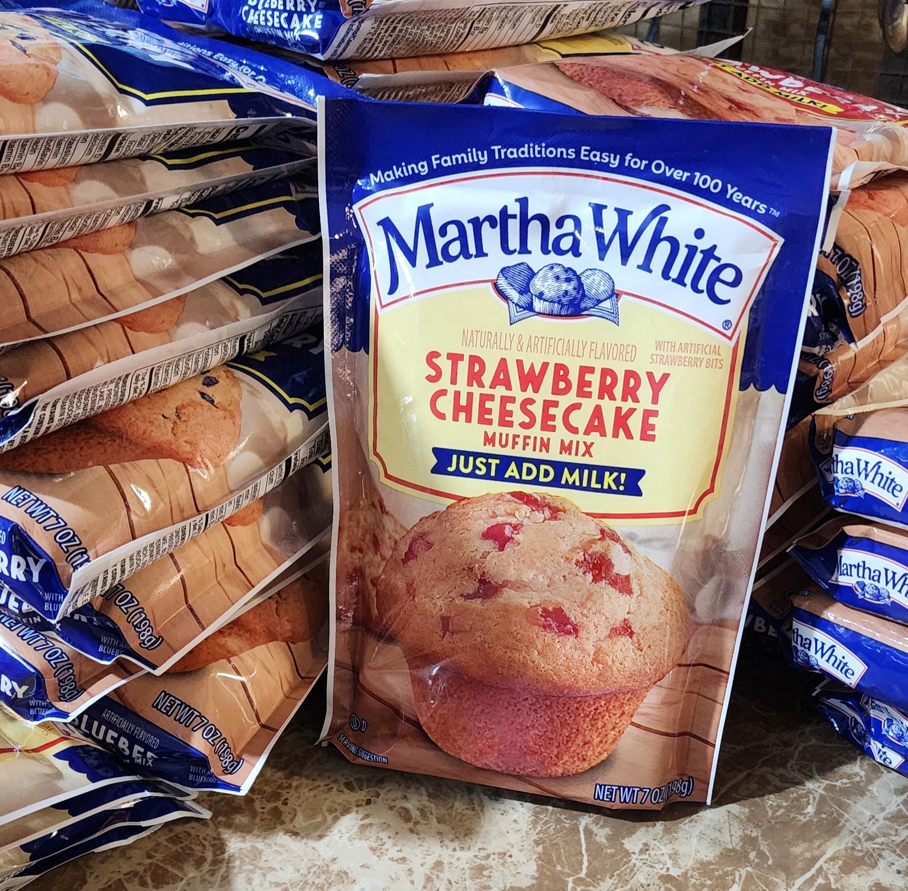 Martha white strawberry cheesecake muffin mix 7oz_0