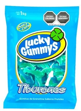 LUCKY GUMMYS TIBURONES BSA 1 KG_0