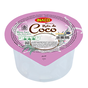 INACO Nata de Coco Cup 200g Lychee x 24_0