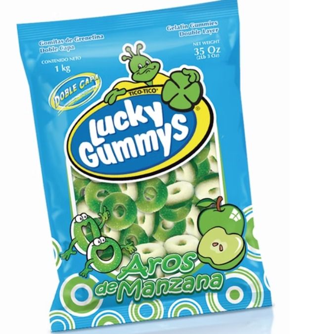 LUCKY GUMMYS AROS MANZANA BSA 1 KG_0