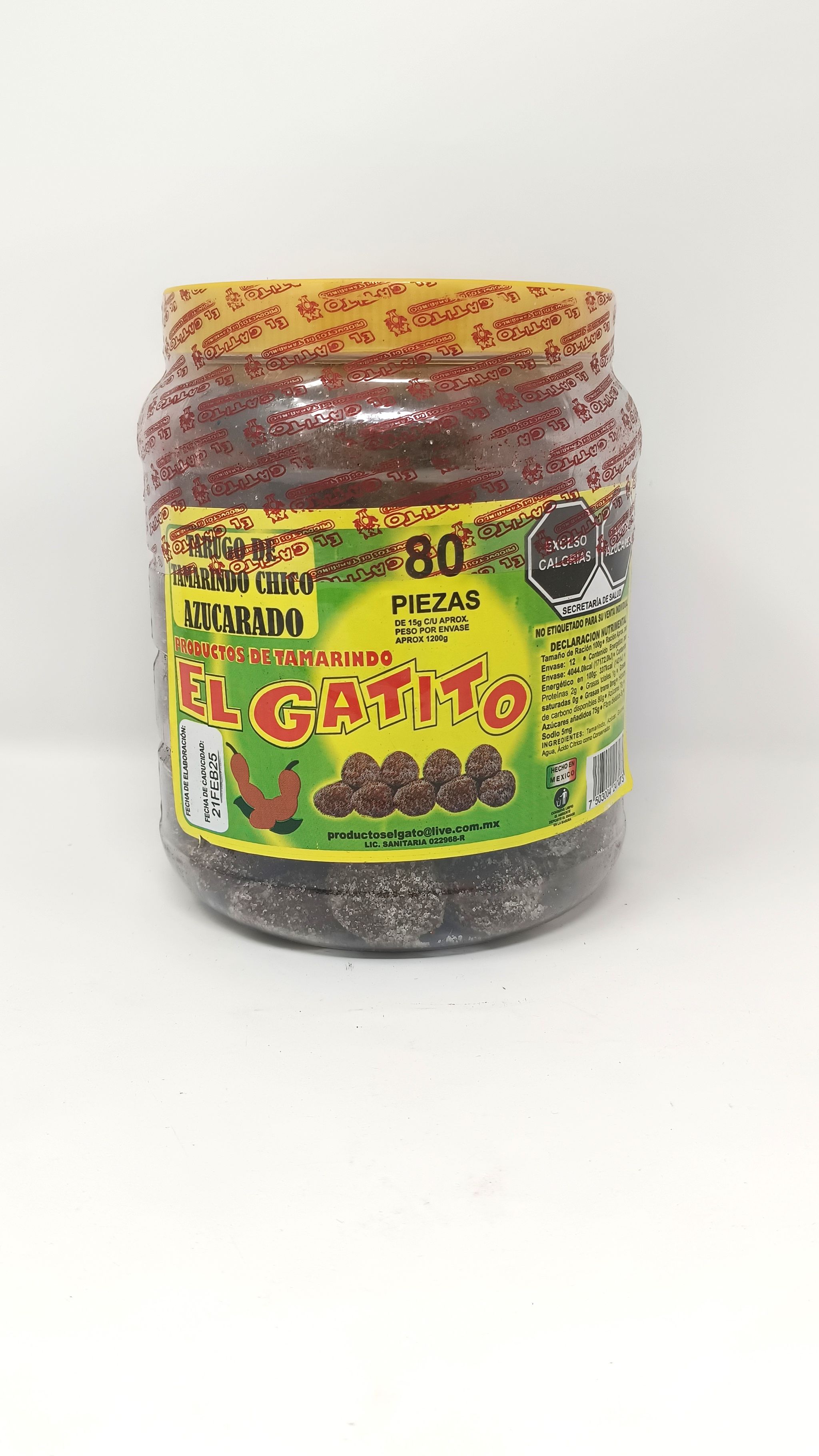 TARUGO AZUCAR CHICO GATITO VIT C/80 PZS_0