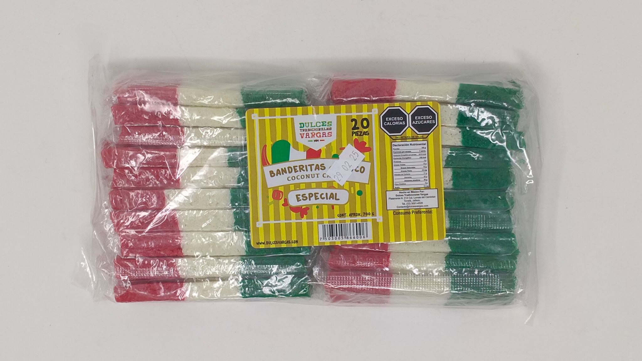 BANDERA ESPECIAL 35GR VARGAS BSA C/20 PZS_0