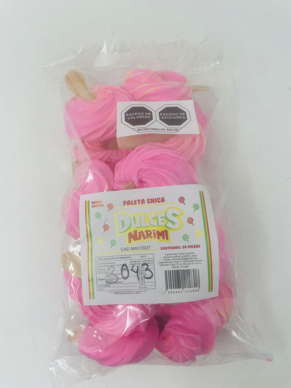 PALETA MAMBO CHICA ROSA SAN FCO BSA C/20 PZS_0