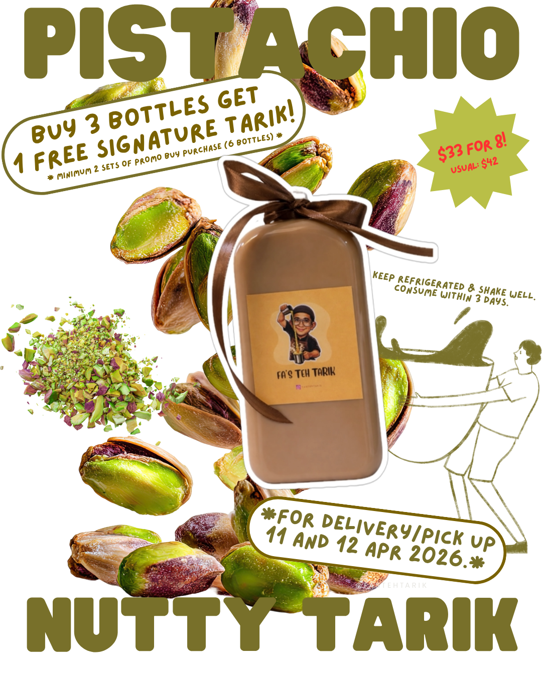 PROMO BUY 3 GET 1  SIGNATURE TARIK FREE! _0