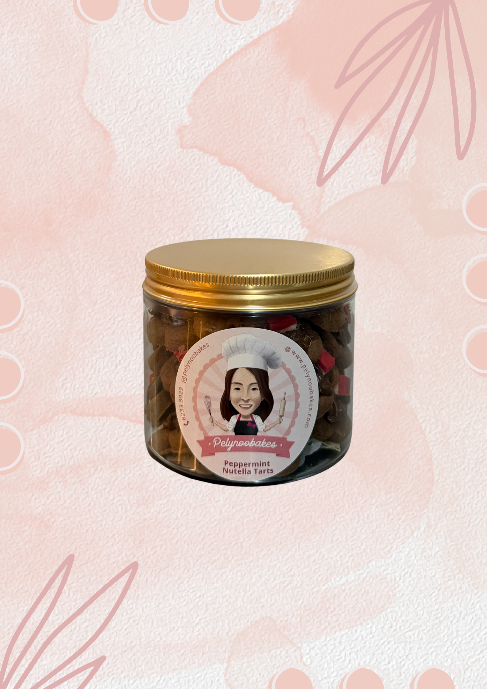 Peppermint Nutella Tarts_2