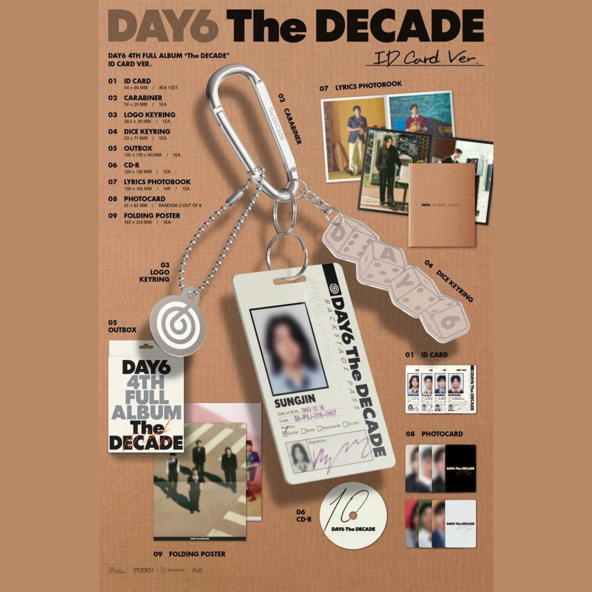 DAY6 - 4th Full Album The DECADE  (ID CARD ver.)_1