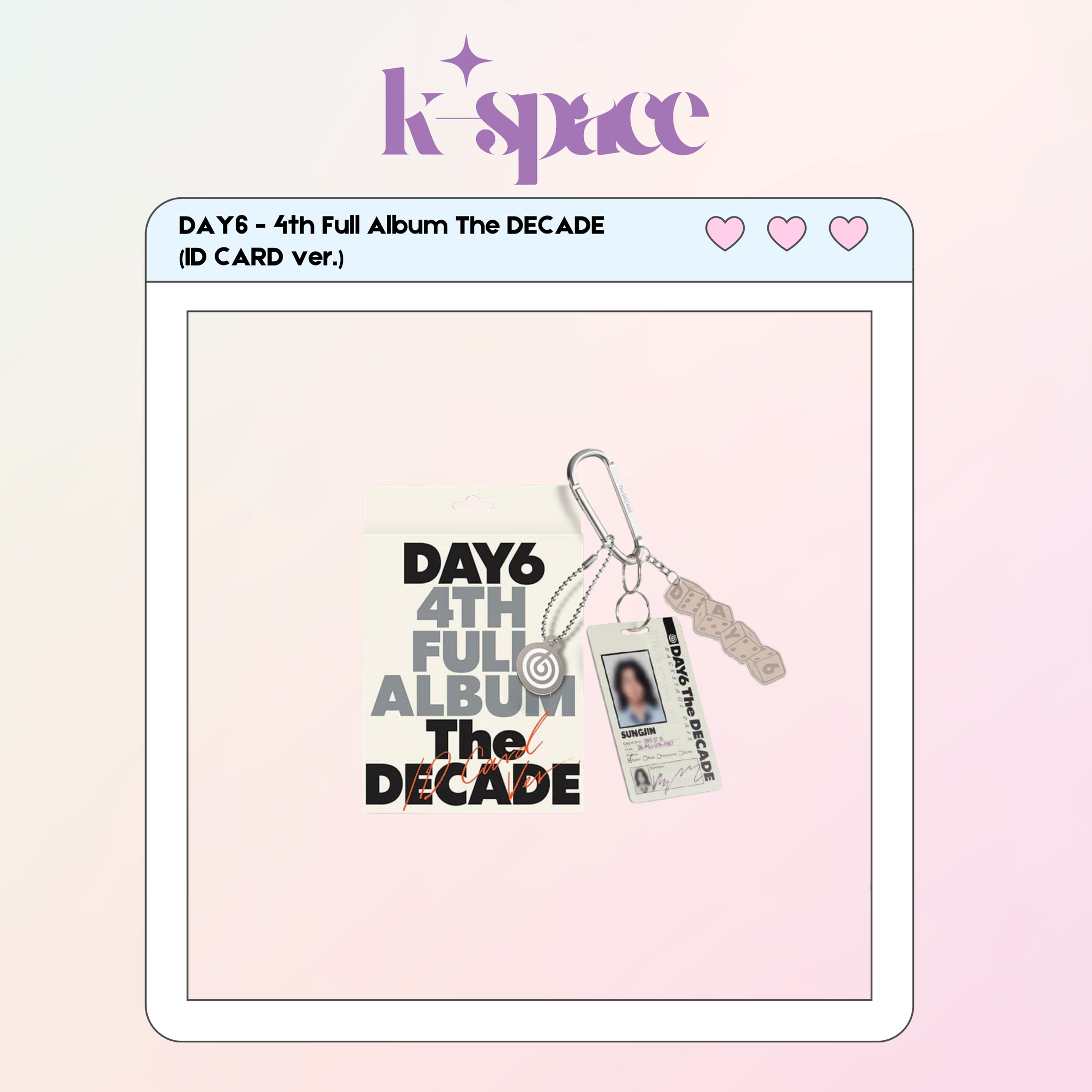 DAY6 - 4th Full Album The DECADE  (ID CARD ver.)_0