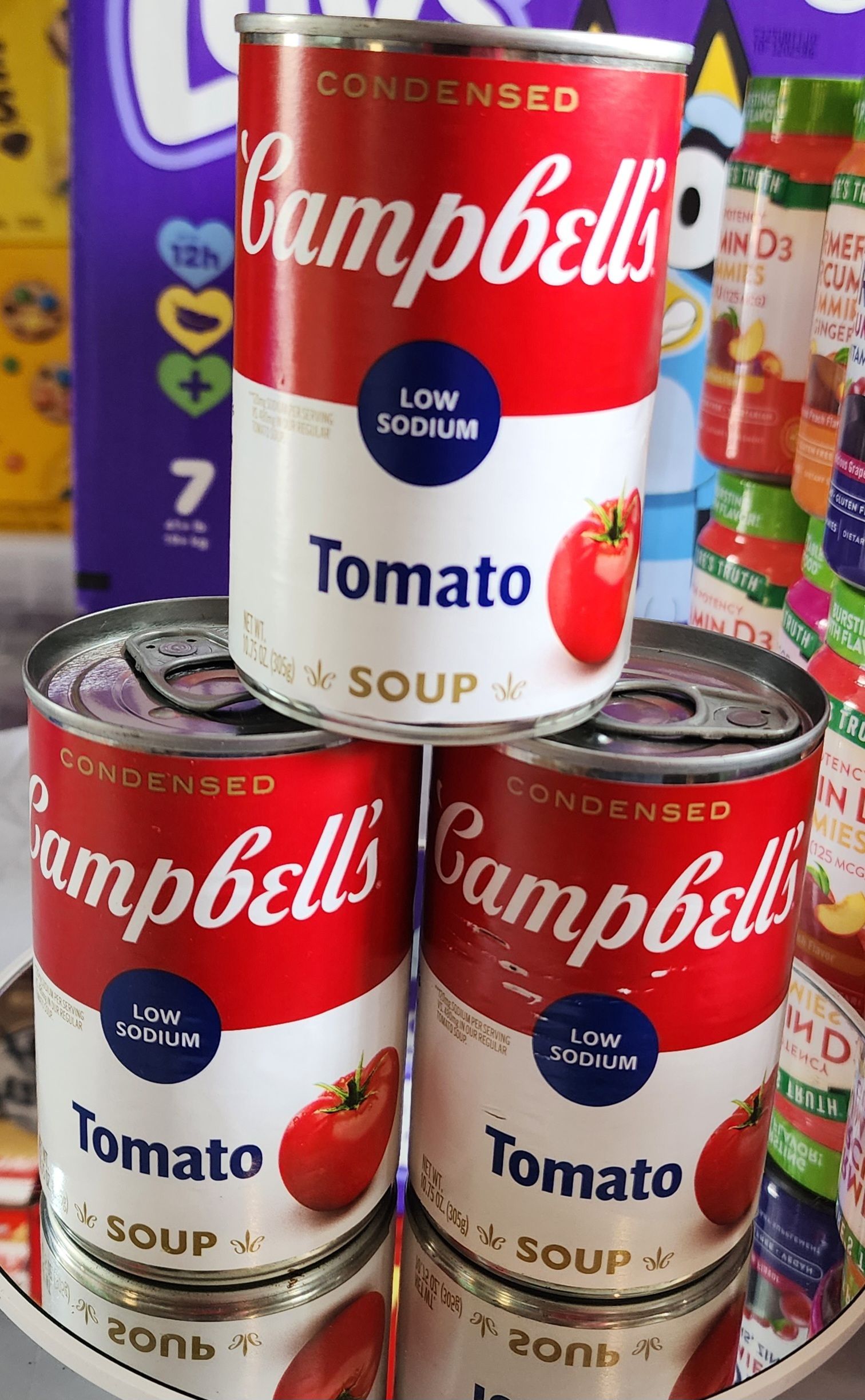 Campbell's condensed low sodium tomato 🍅 soup_0