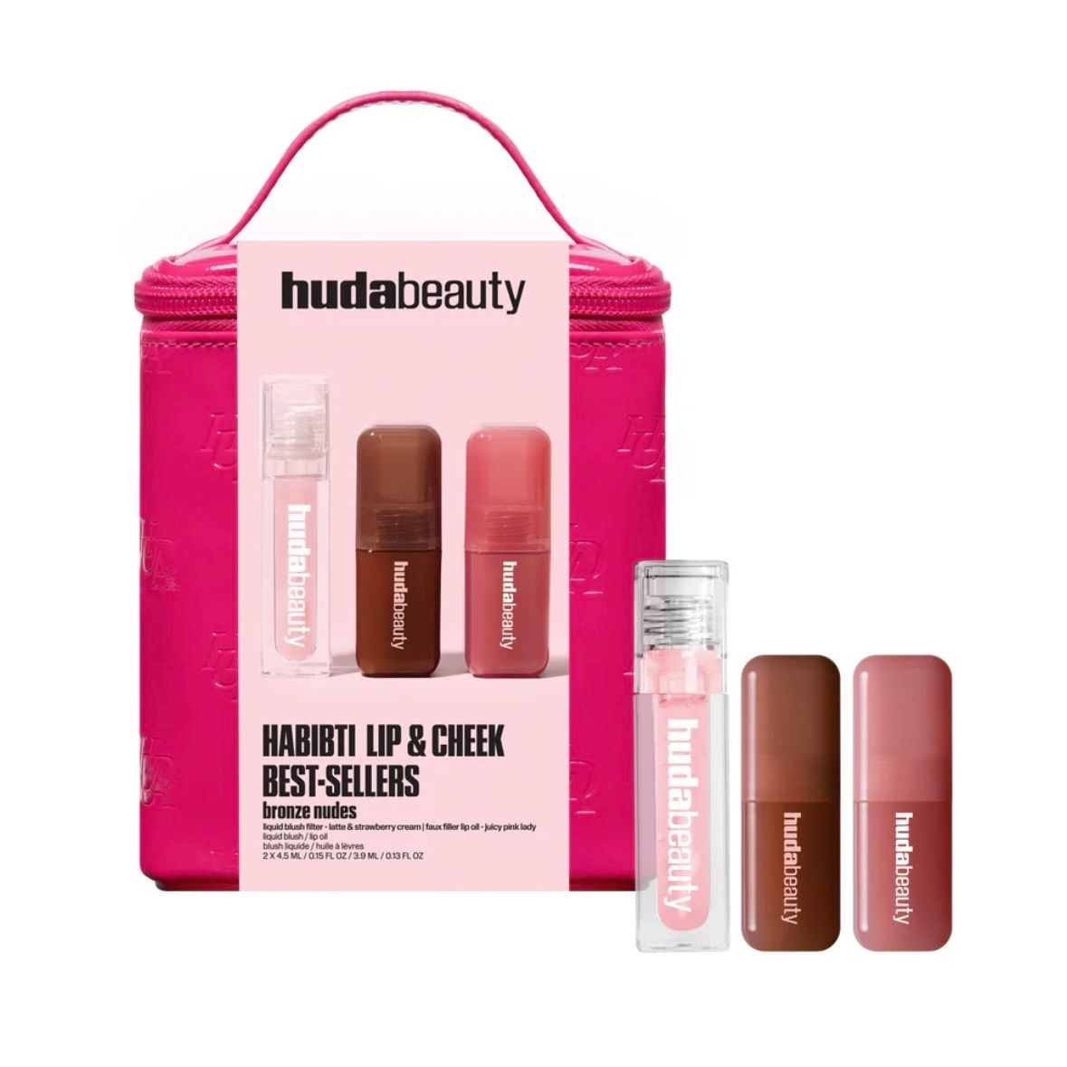 Huda Beauty Habibti Lip and Cheek Kit_0