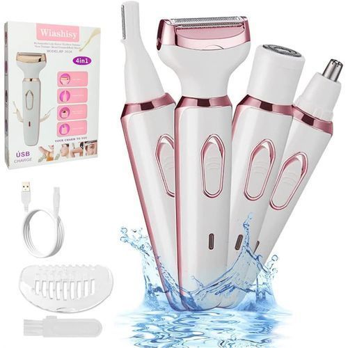 Épilateur Rasoir électrique 4 En 1 Pour Femme_0