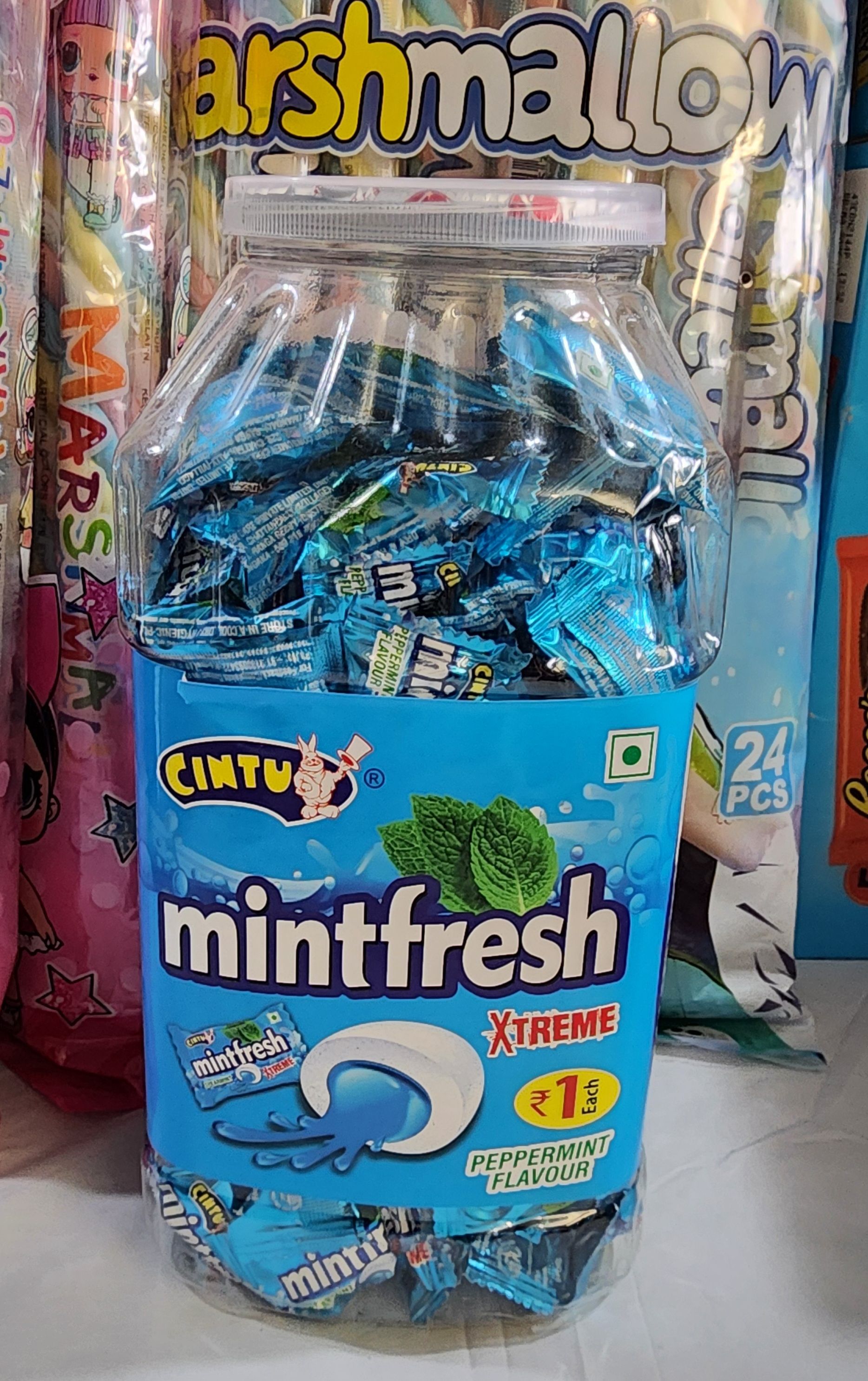 Cintu  mintfresh peppermint chico 150 piece_0
