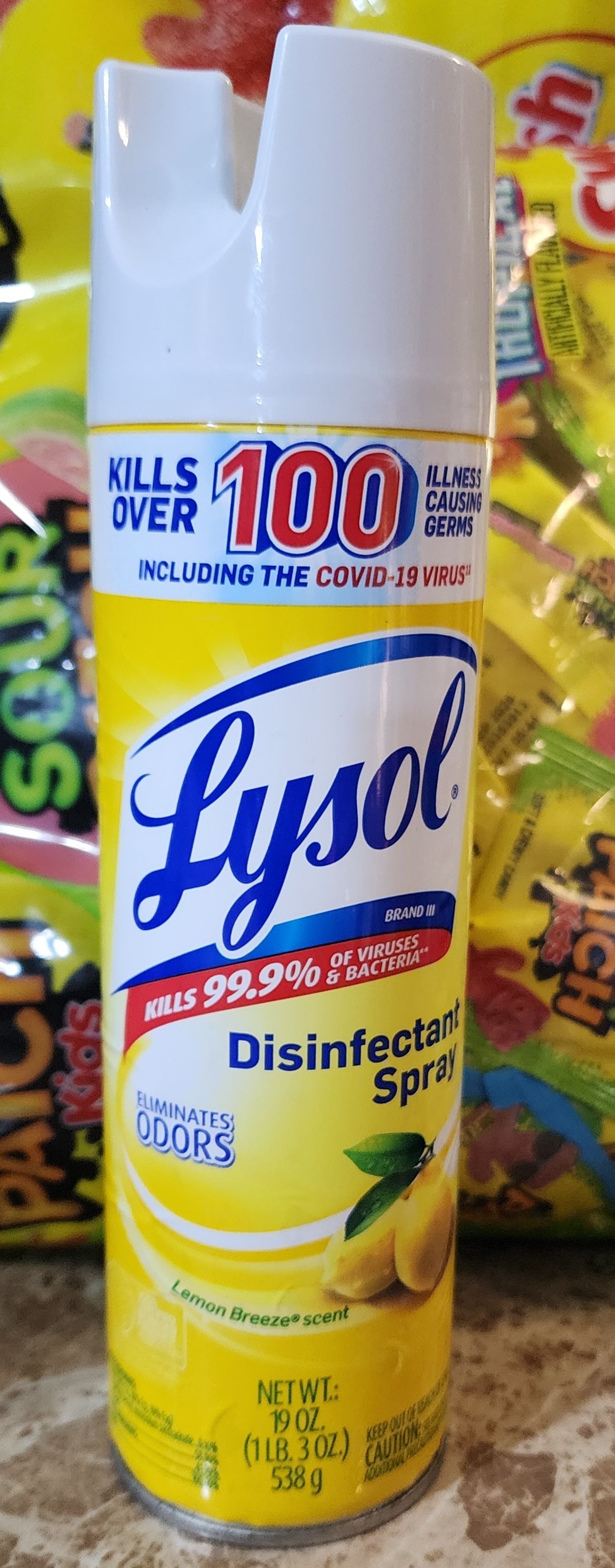 Lysol disinfectant spray 19 oz_0