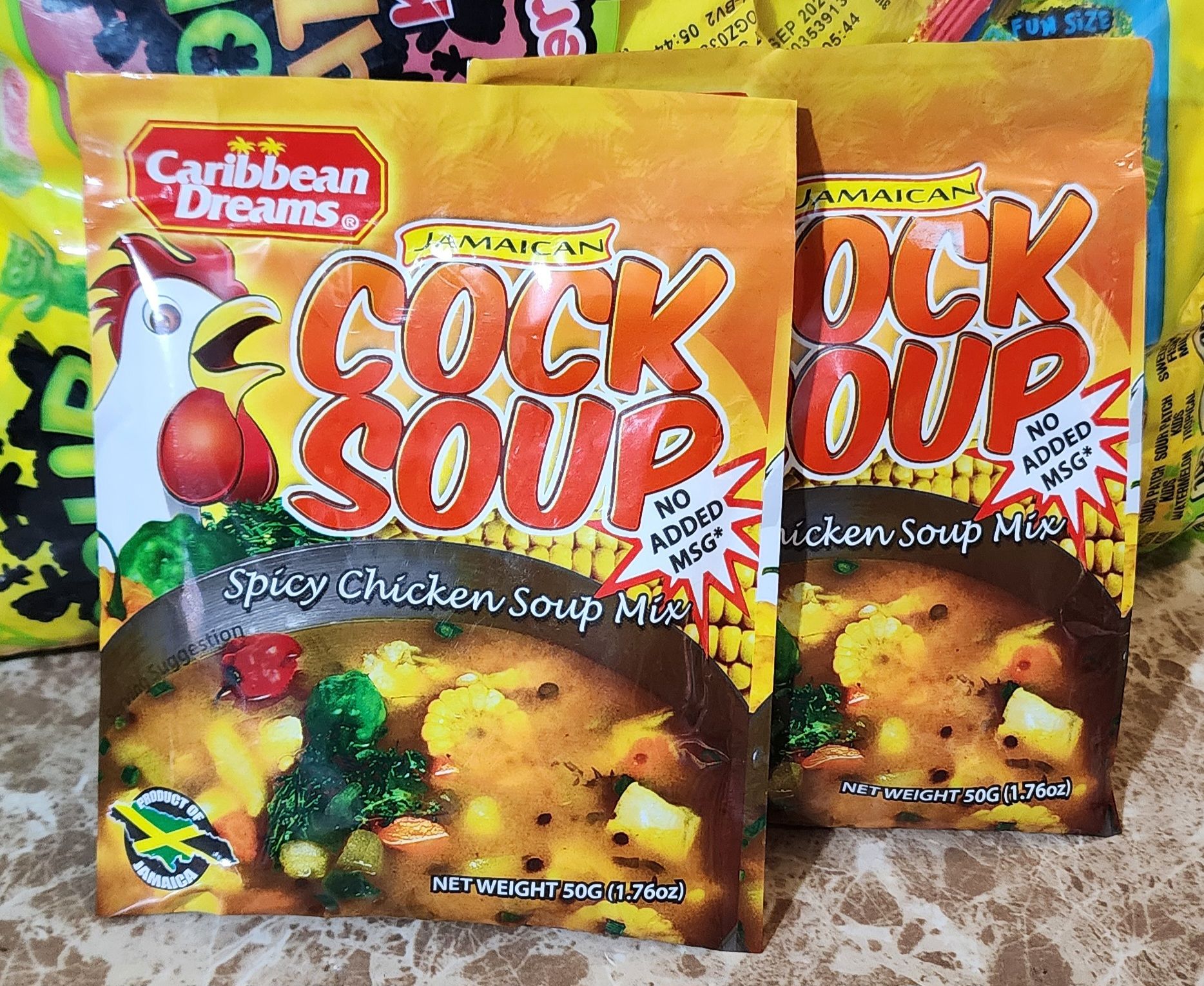 Caribbean dream jamaican cock soup (spicy chicken soup mix)_0