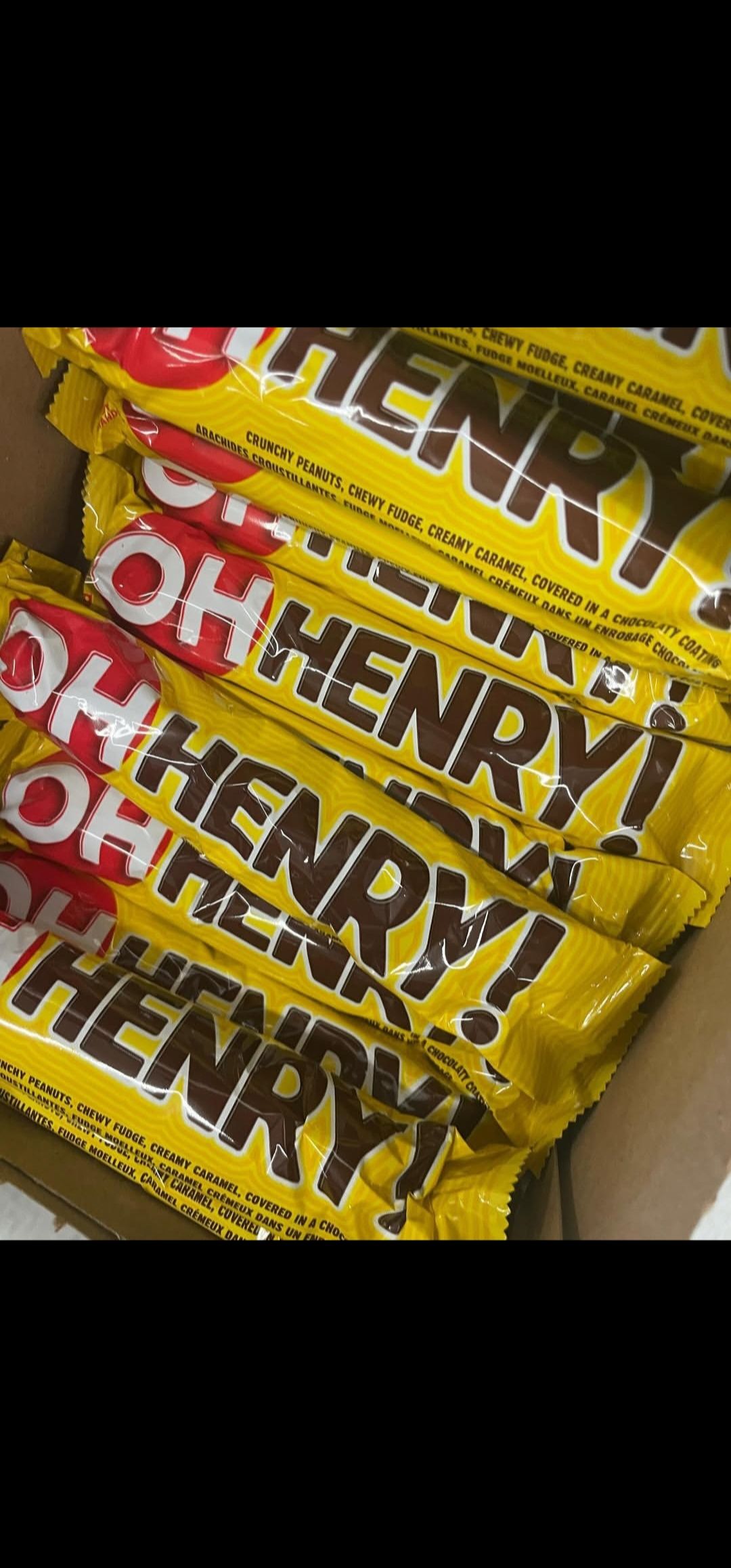 OH Henry large chocolate peanut 🥜 bar _0