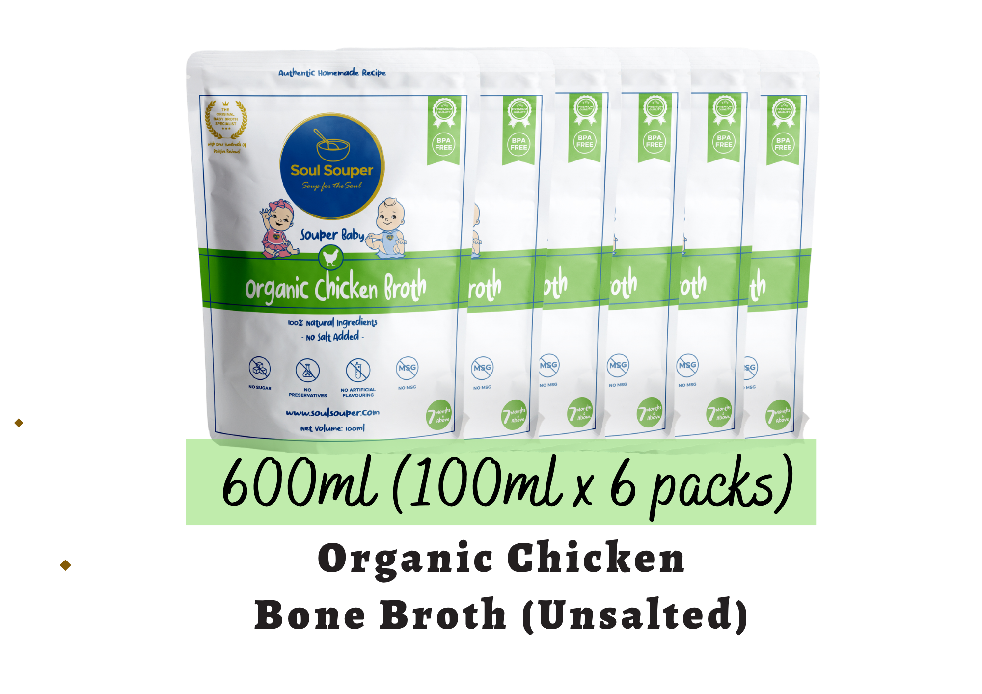 (7m+) Souper Baby (Unsalted) - 600ml (100ml x 6 packs)_3