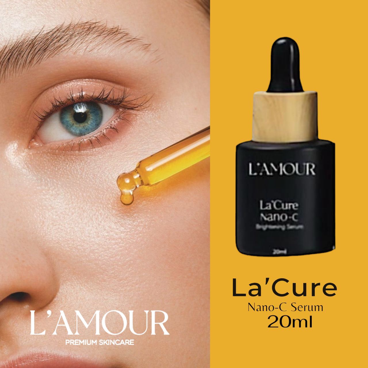 L'a Cure Nano-C Brightening Serum 20ml_0
