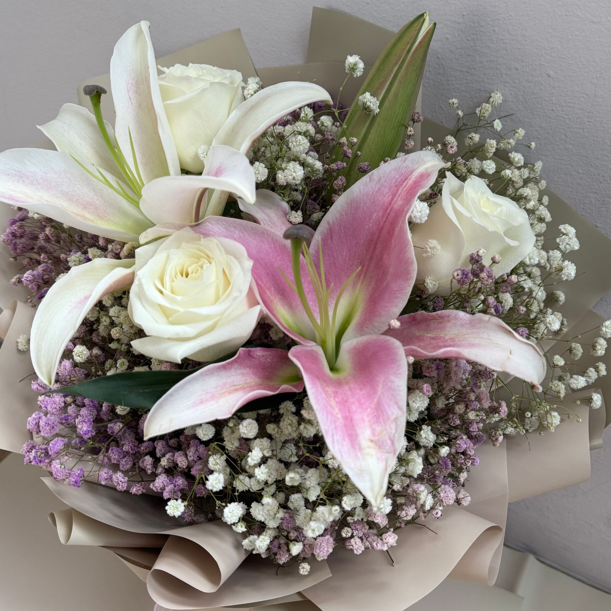 mix flower bouquet _0