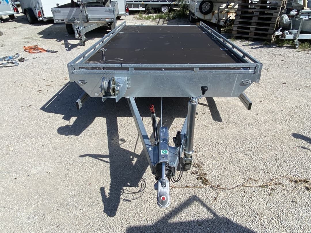 Remolque de plataforma Boro ATLAS 4,50 m × 2 m – 3500 kg_3