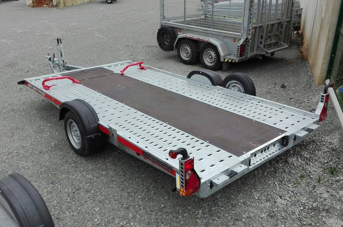 Remorque porte-voiture Brian James A2 Transporter – 1 essieu (PTAC 1500 kg)_2