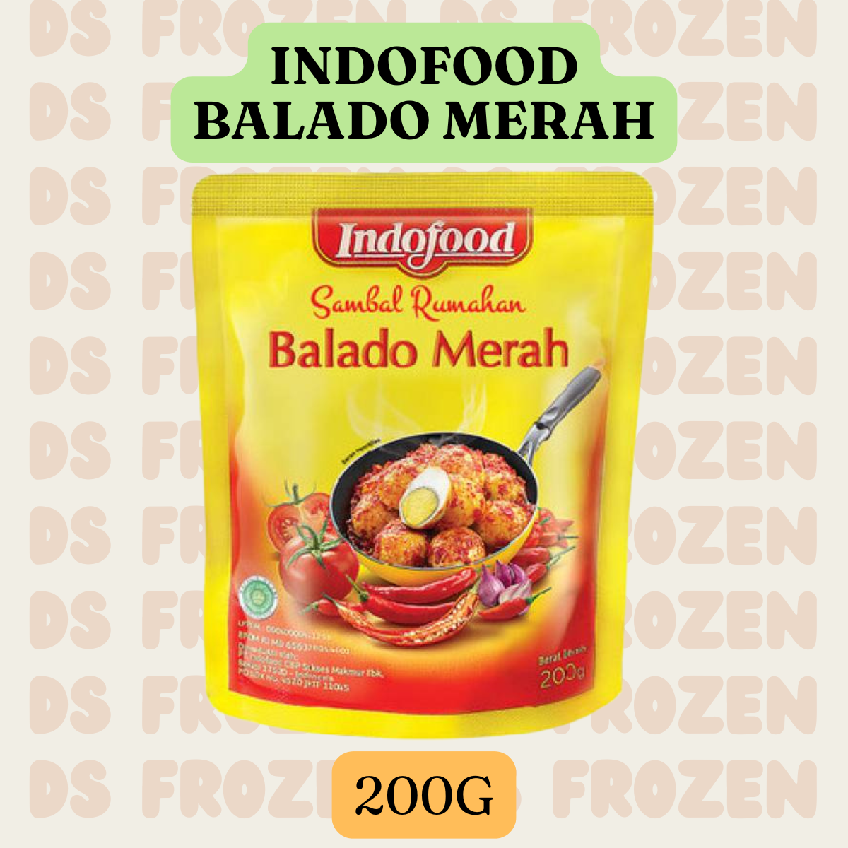 INDOFOOD BALADO MERAH ( 200G ) _0