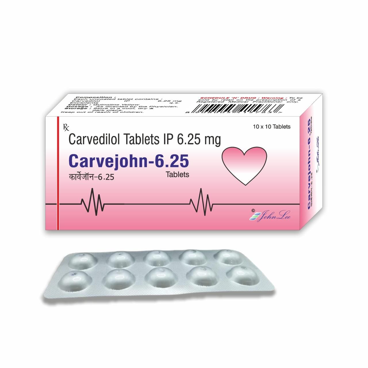 Carvedilol Tablets 6.25 Mg Tablet_0