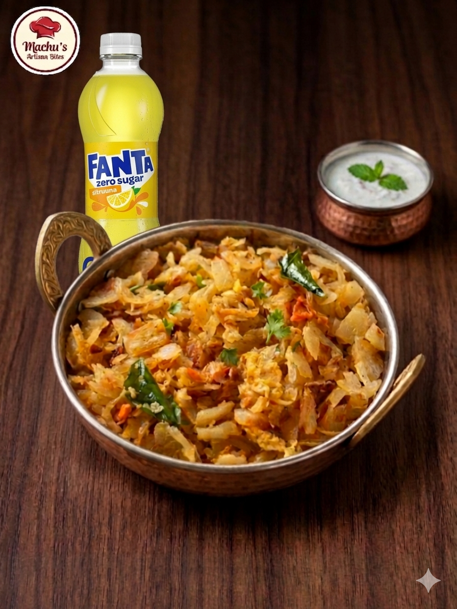 Combo: Veg Kothu Porotta and Coke/Fanta_0