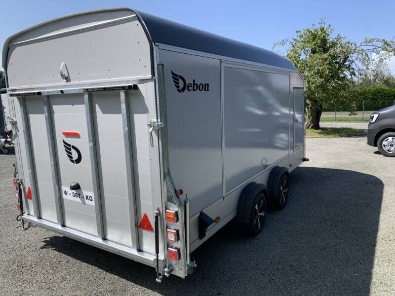 Remolque cerrado Roadster 1000 Debon – Transporte de coches_2