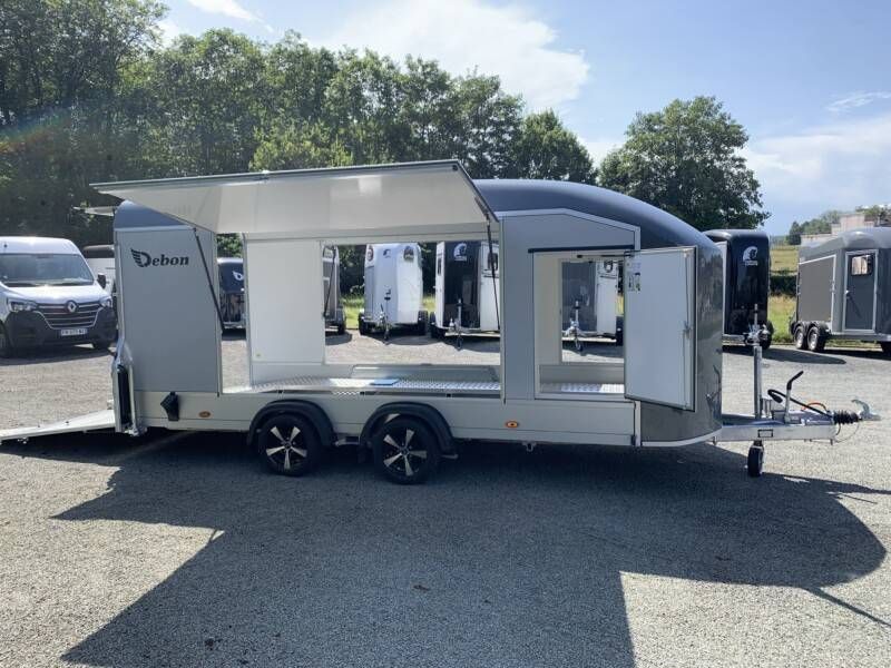 Remolque cerrado Roadster 1000 Debon – Transporte de coches_0