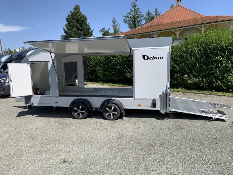 Remolque cerrado Roadster 1000 Debon – Transporte de coches_4
