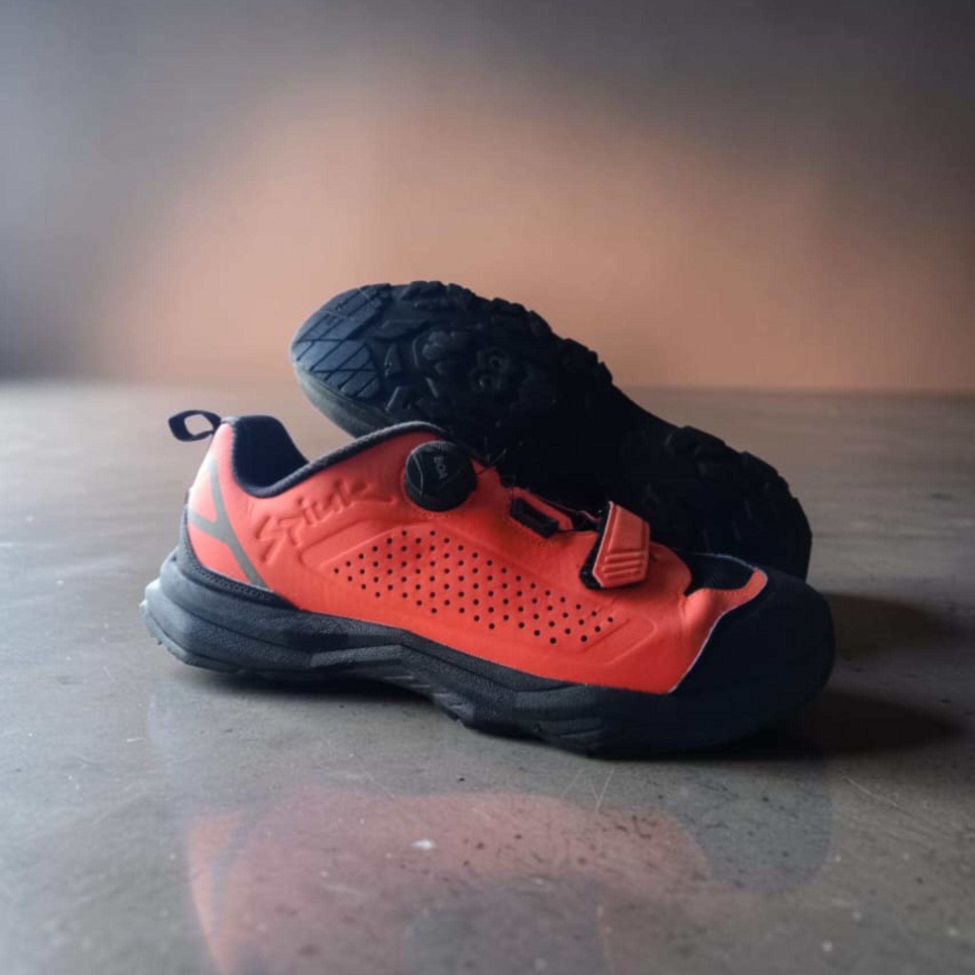 Spiuk Aldapa MTB Shoes – Size 45 (Orange/Black)_0