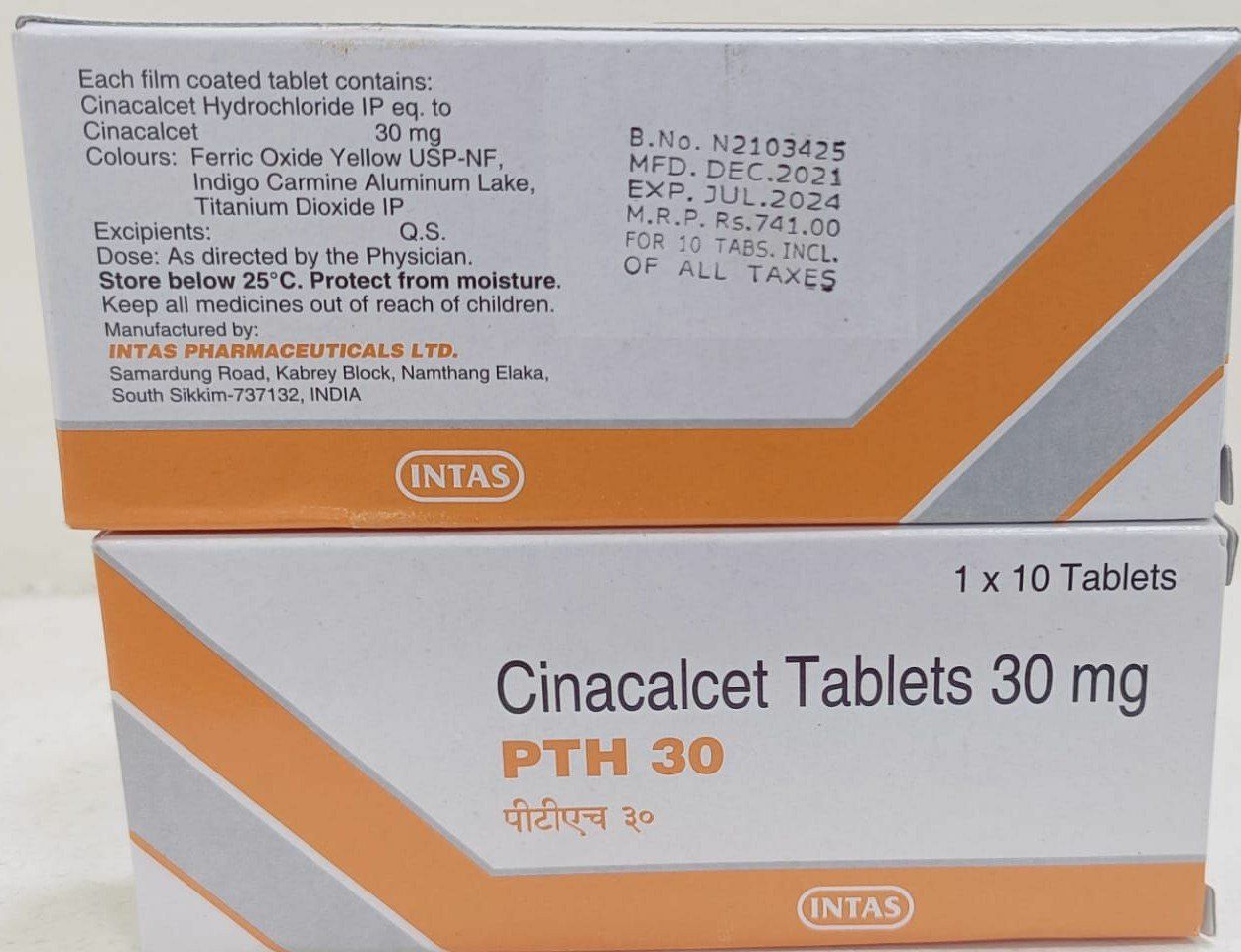 Cinacalcet Hydrochloride 30 Mg Tablet_0