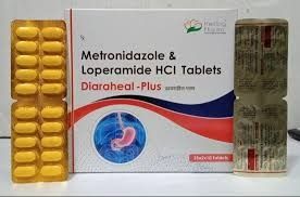 Metronidazole + Loperamide Hcl Tablets 200 Mg Tablet_0