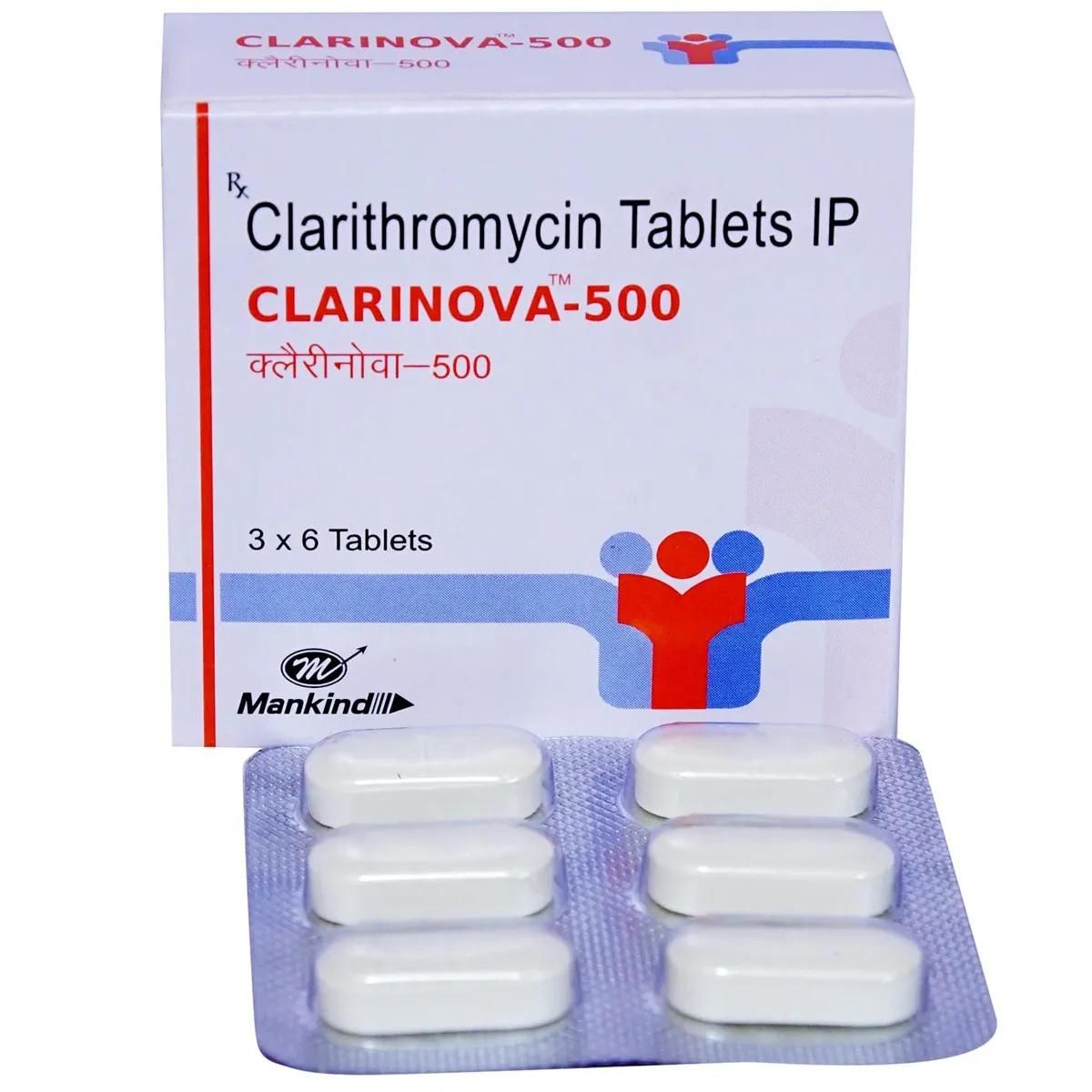 Clarithromycin Tablets 500 Mg Tablet_0